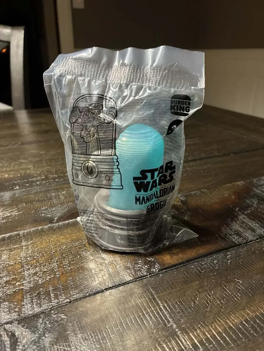 Burger King Star Wars The Mandalorian and Grogu Toy